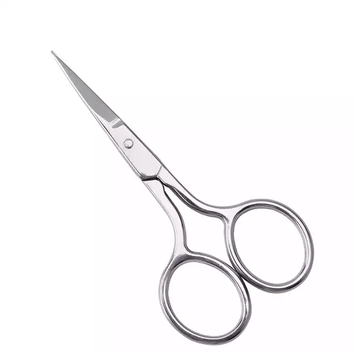 Ножницы для стрижки бровей, инструмент для макияжа, ножницы для накладных ресниц