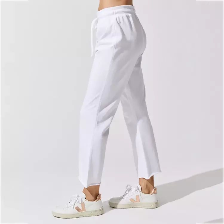 2023 The latest ladies multi-colored cotton two-piece leisure blank set is a hot seller in spring and summer