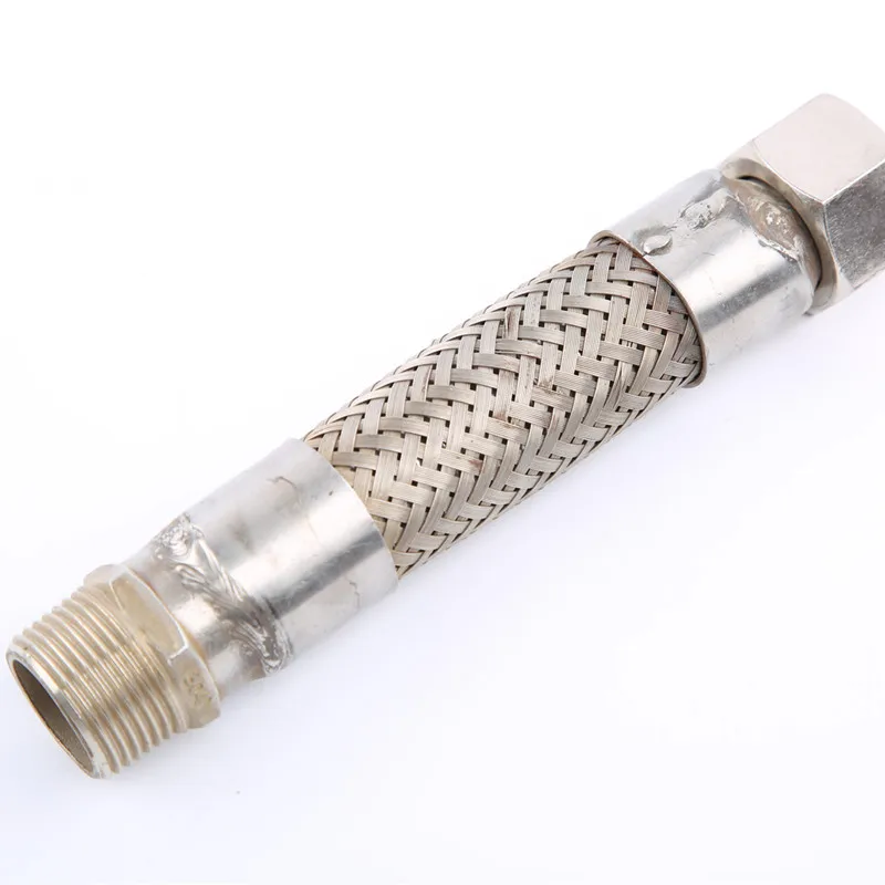 Flexible braided corrugated hose Stainless steel 304 316 metal hose
