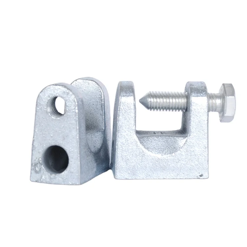 High Quality Malleable Iron Hot Dip Steel Beam Conduit Clamps Customized Wholesale Metal Material Metric Measurement System