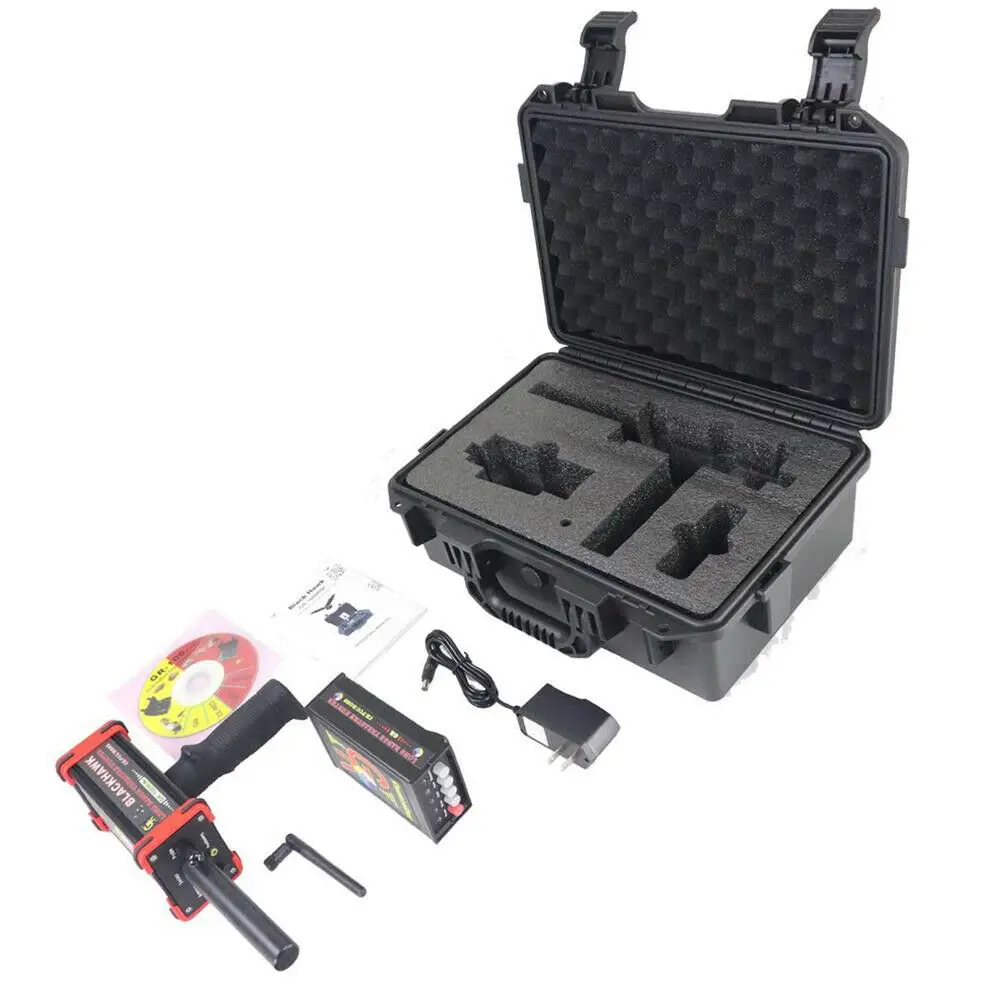Black Hawk GR-100MINI Underground Metal Detector Red Color GR100MINI Gold Diamond Silver Copper Gem Minerals Finder