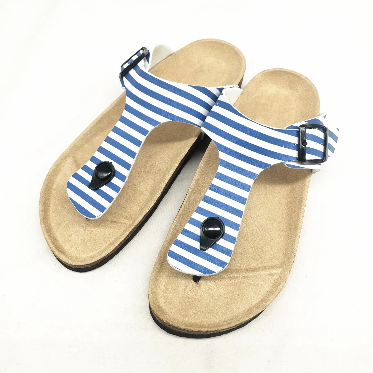 New Thong Bio Sandals for Women with Comfortable Cork Arch Support Insole