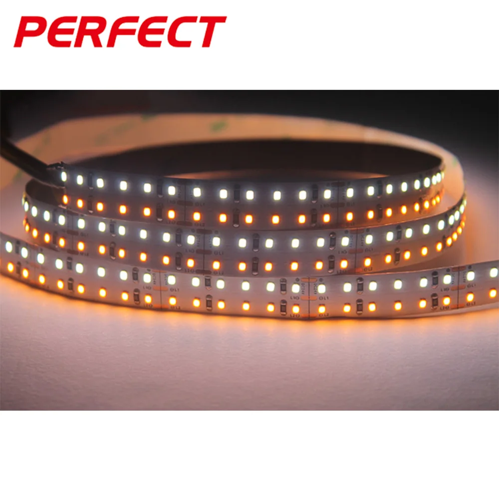  Настраиваемая белая светодиодная лента High CRI 90 SMD 2216 от 1800 к до 6500 К