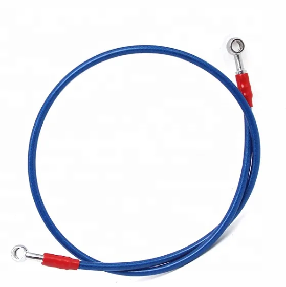 AN3 1/8 Black Braided Radiator Hoses Steel Brake Lines PTFE Fuel Hose For Car Or Machine