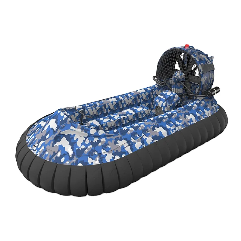 Newly upgraded leisure sea river rescue hovercraft for sale