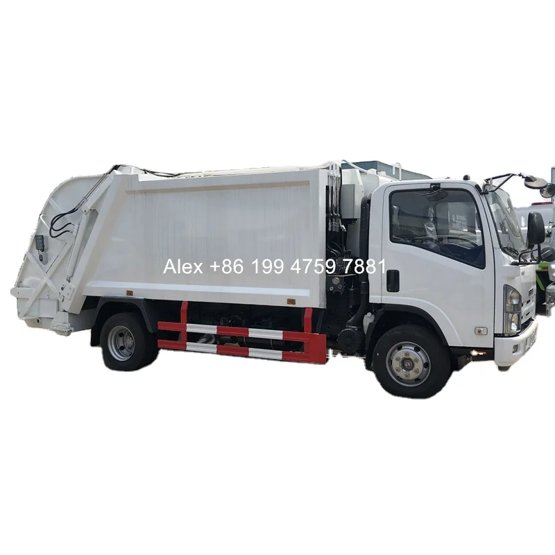 4x2 10cbm ISUZU 700P rear loader garbage truck