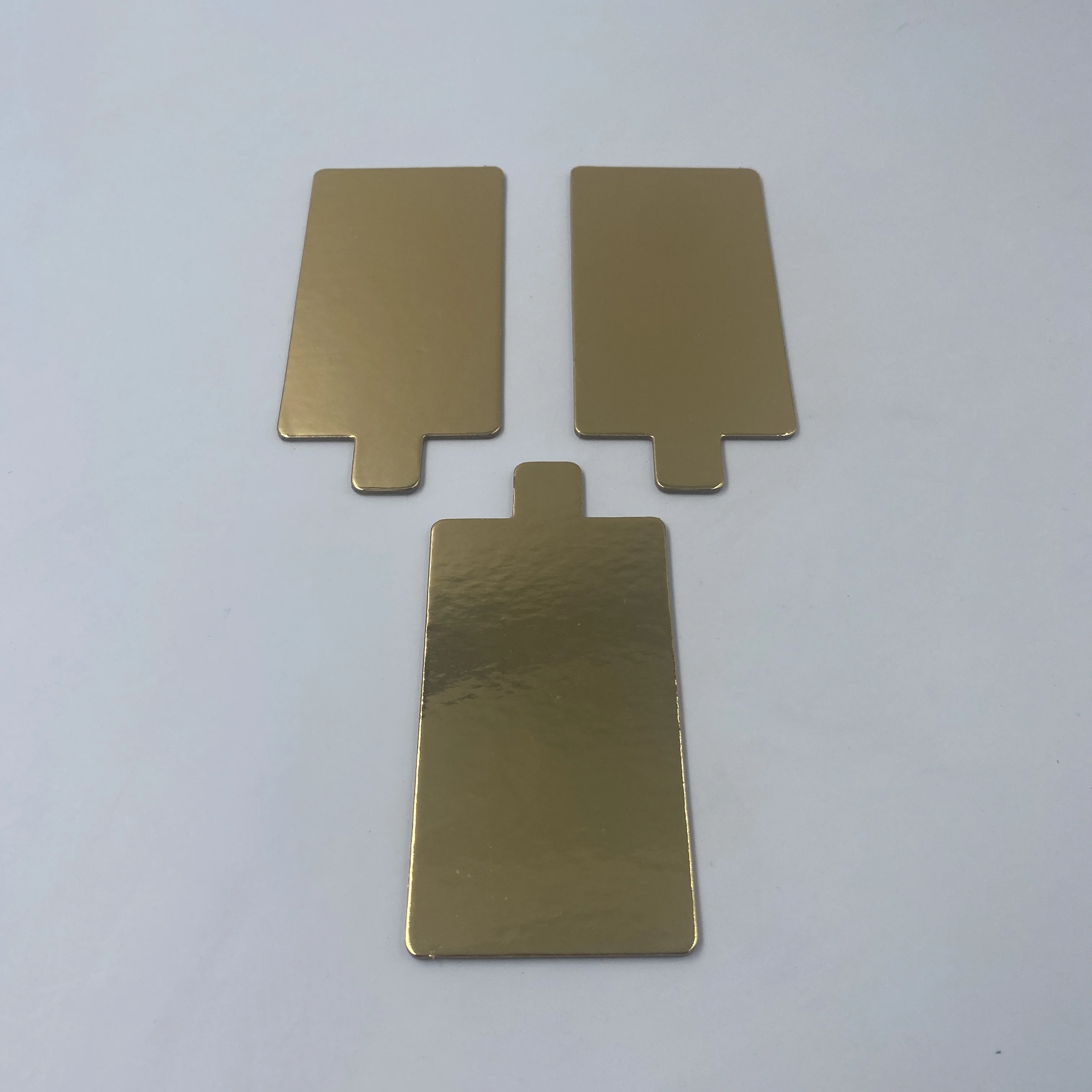 High Quality mini Gold and Black Rectangle Shape Cake Paper Boards for Cake