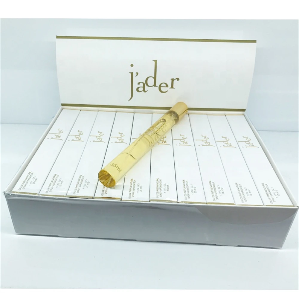 RTS 35ml Long Lasting  Light Fragrance Test Tube Perfume Mini And Portable Fragrance Sample Perfume Spray