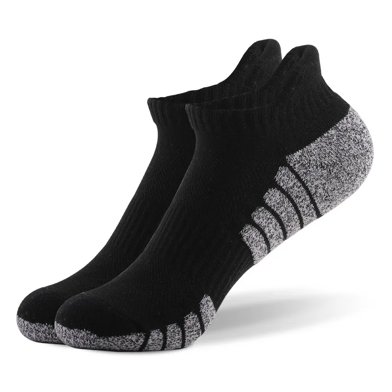 Xianghui  Fashion Summer Anti bacterial Breathable thin Custom Manufacturer Wholesale men running Short Socks