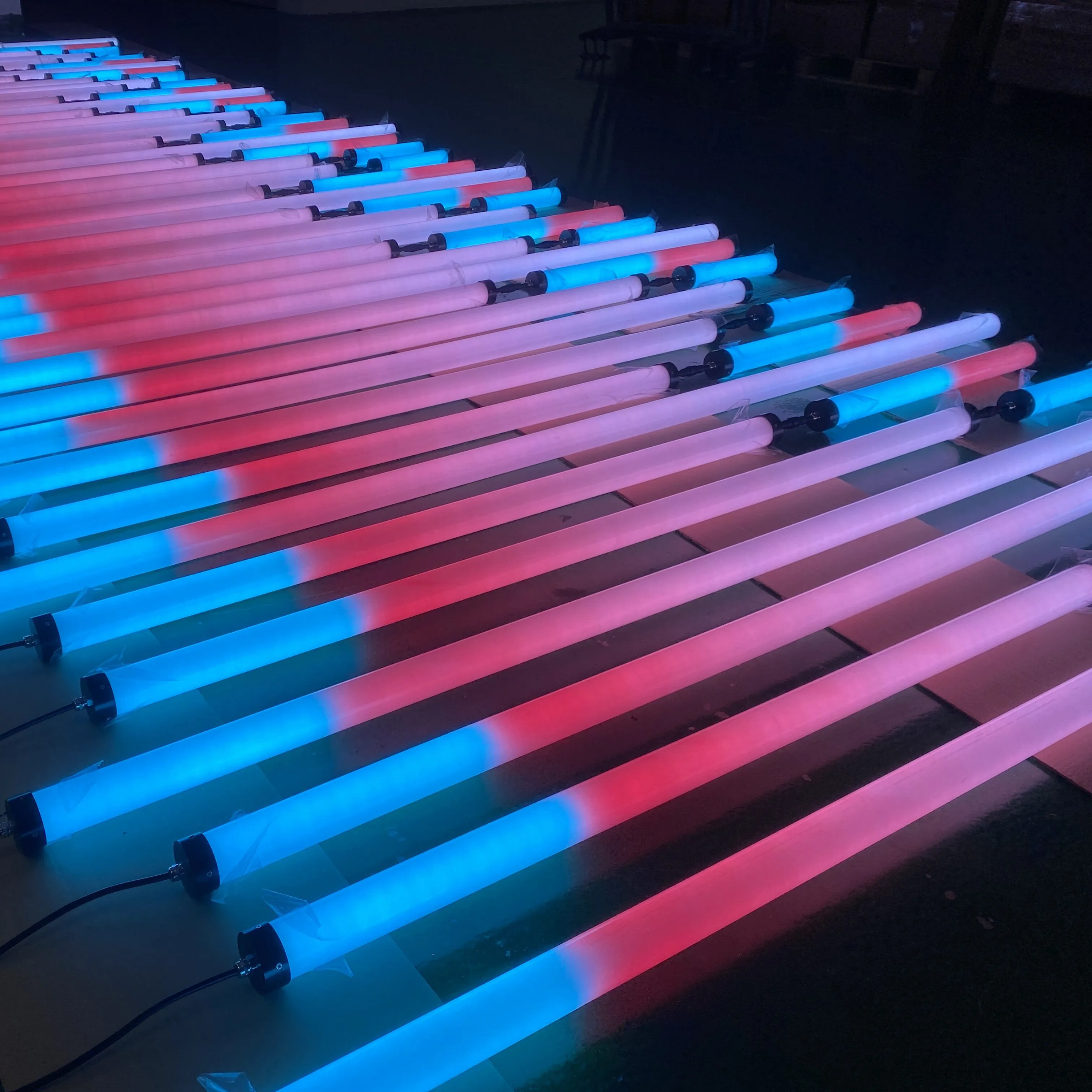 360 Degree Led RGB DMX 3D Pixel Video Tube