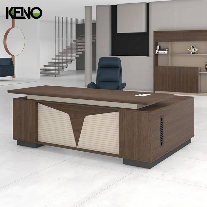 Office Furniture Table And Chair Combination 2.4m Office Computer Tables Furniture Desk Big Boss