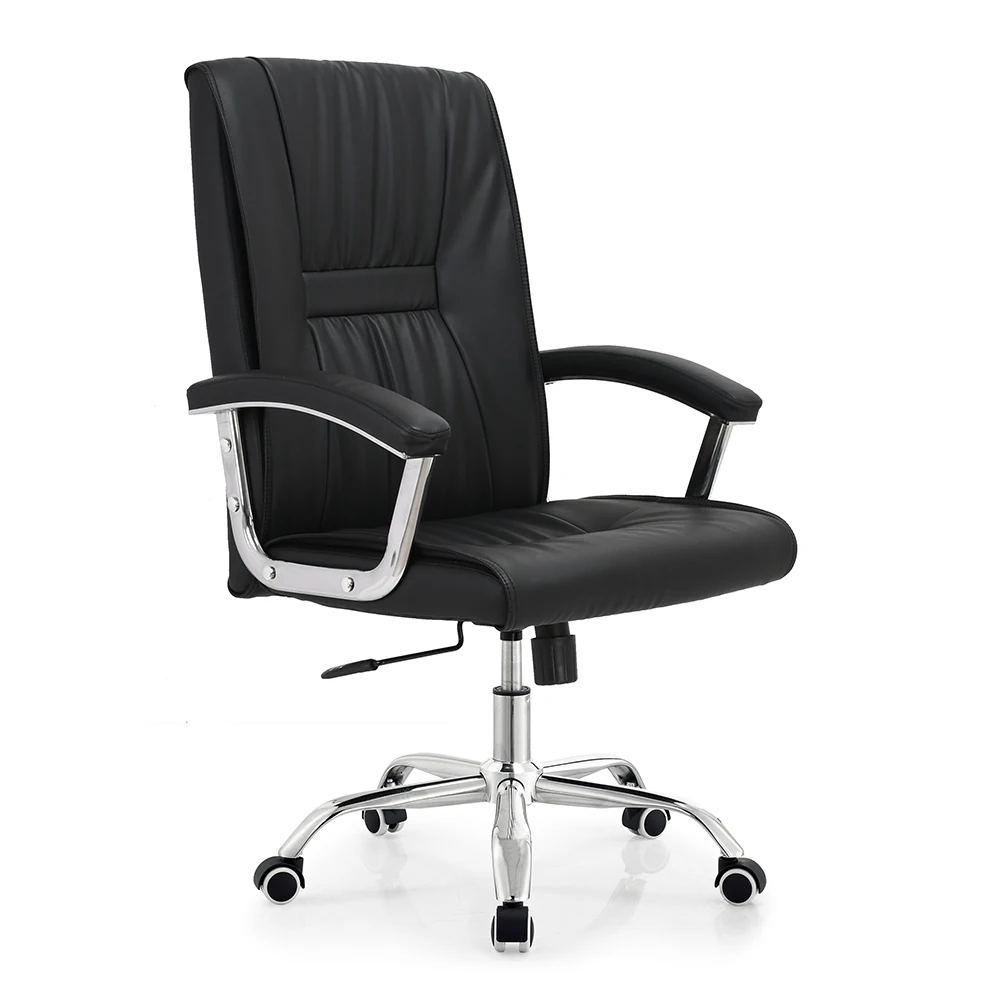 Ergonomic Pu Leather Office Chair Revolving Boss Chair With Massage Function