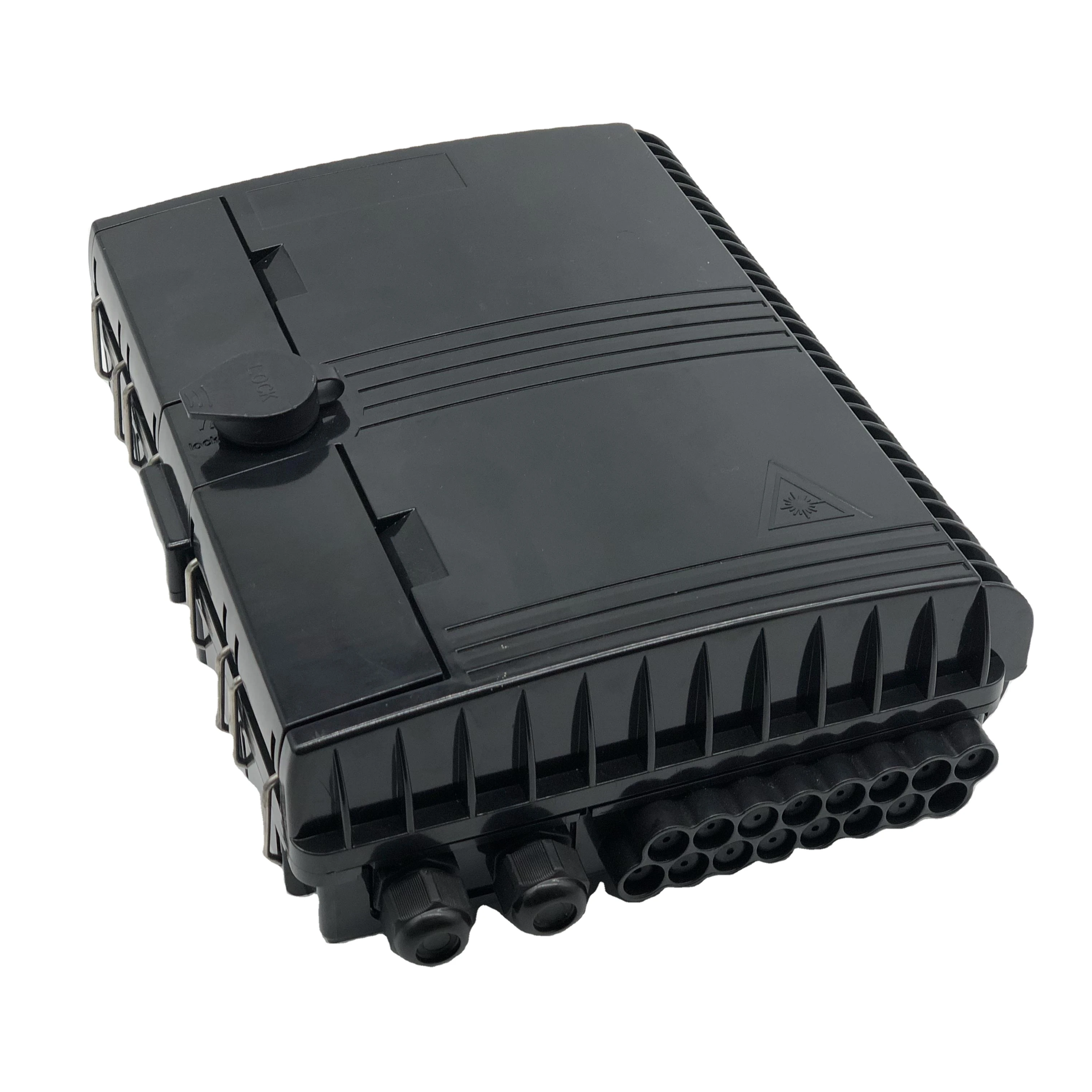 Fiber Optic Termination Box 16 Port Optical Fiber Outdoor Optic Fiber Distribution Box