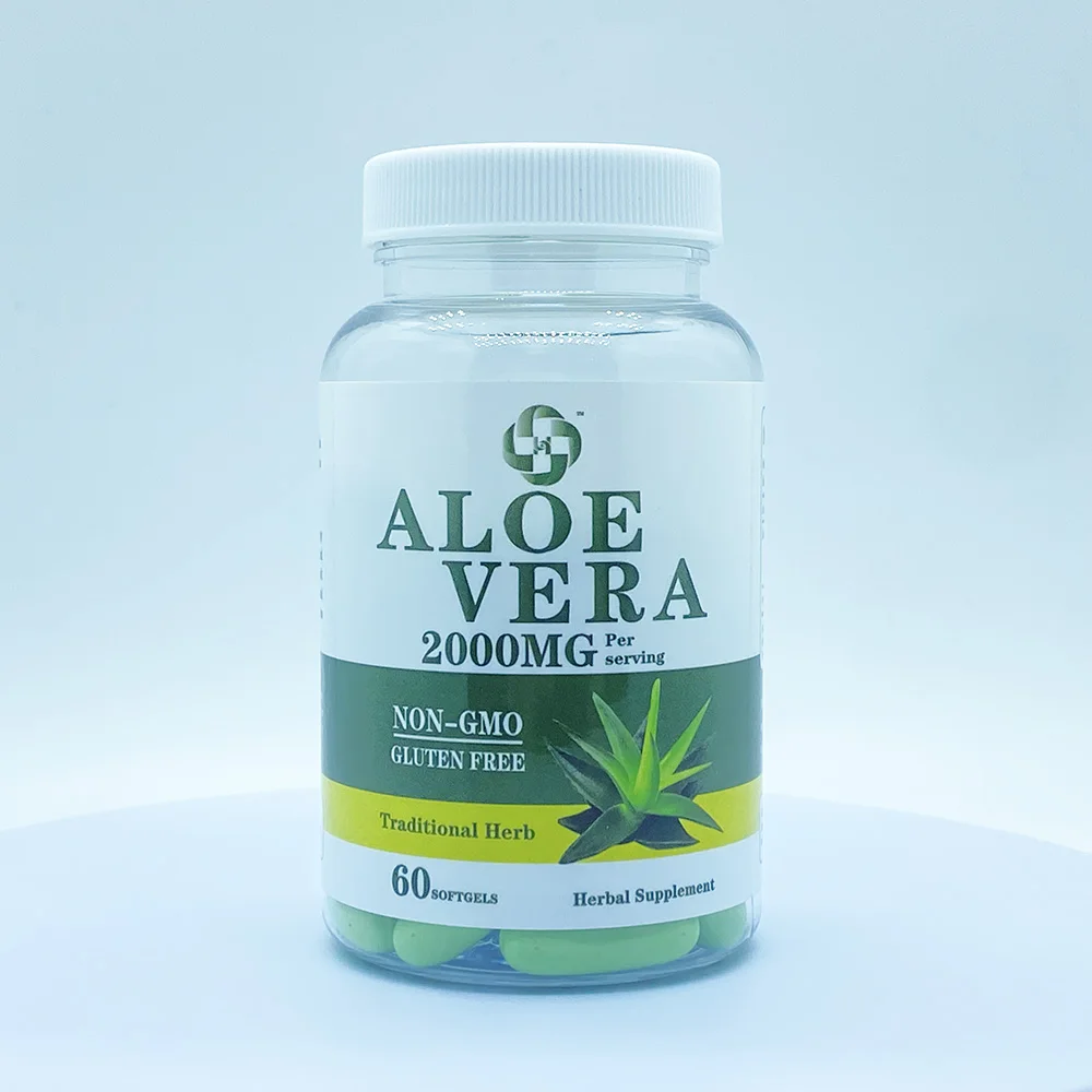 Herbal Supplements aloe vera capsules amincissantes constipation aloe vera softgel capsule
