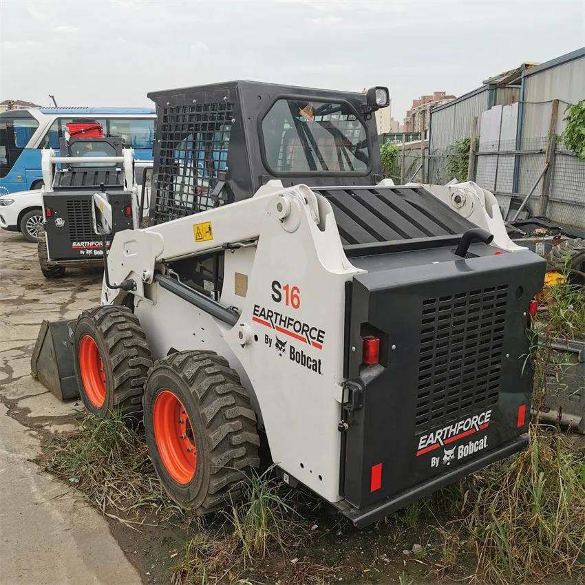 Погрузчик с бортовым поворотом Bobcat S16 по низкой цене лидер продаж в Шанхае