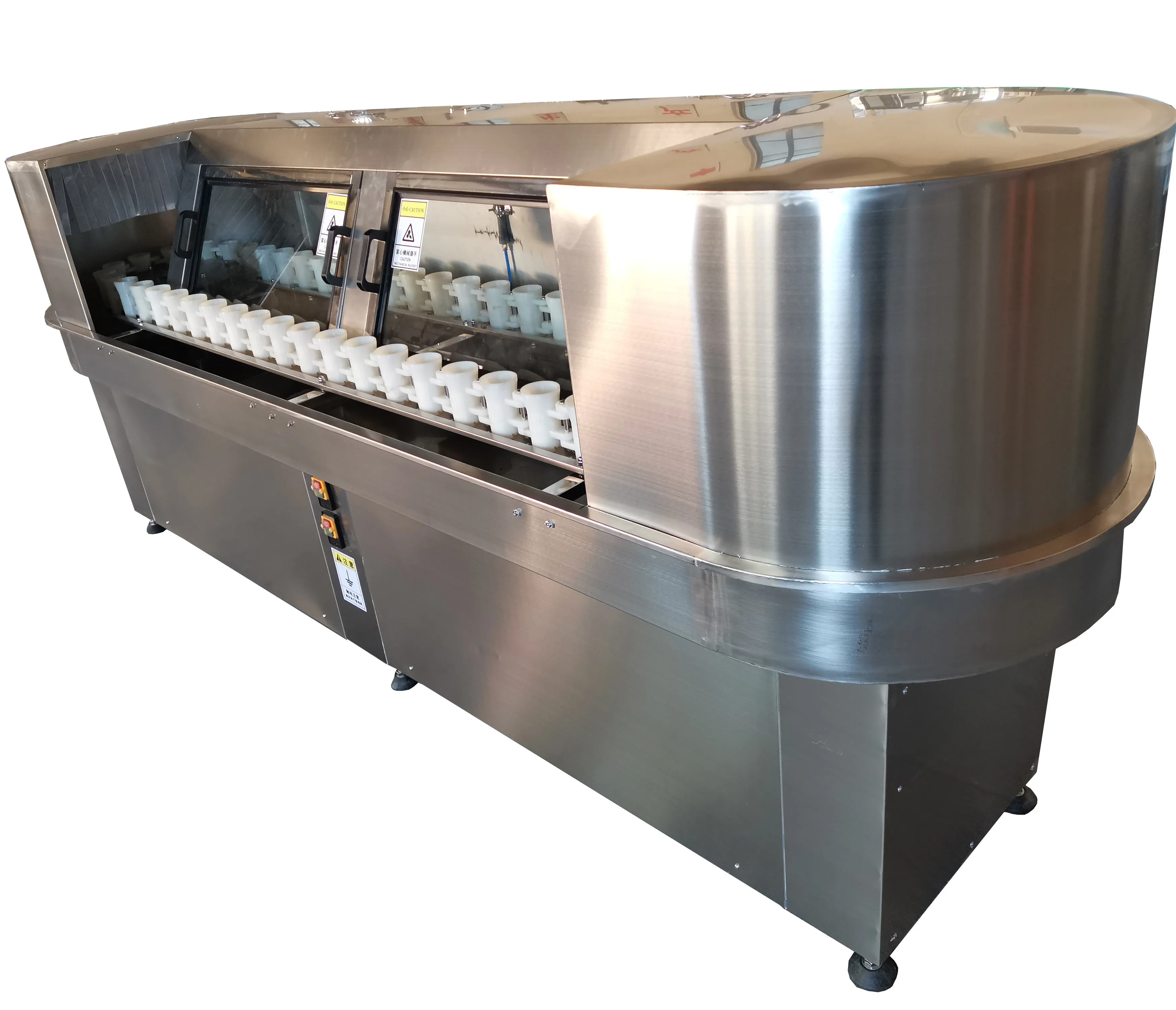 
Stainless steel hydraulic bottle washer 