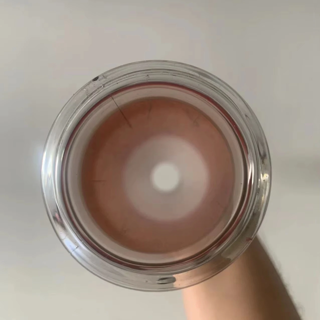 Two open sides vacuum tube for air heating