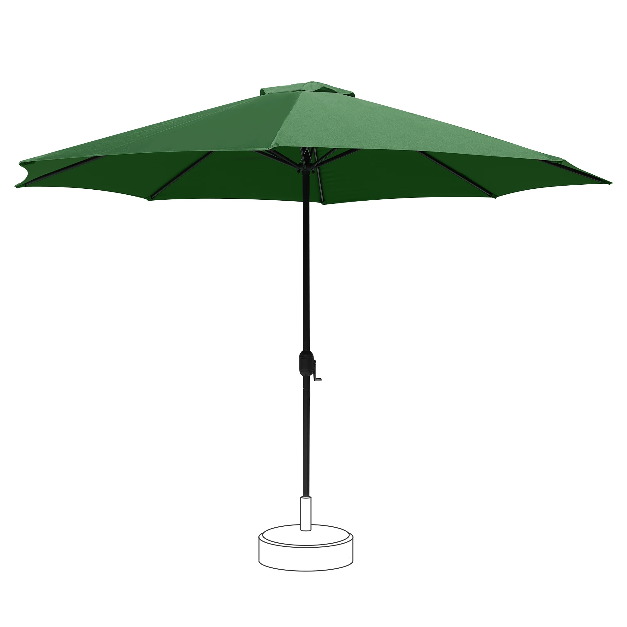 Factory price  beach umbrella with tassels large beach umbrella wooden beach umbrellas garden