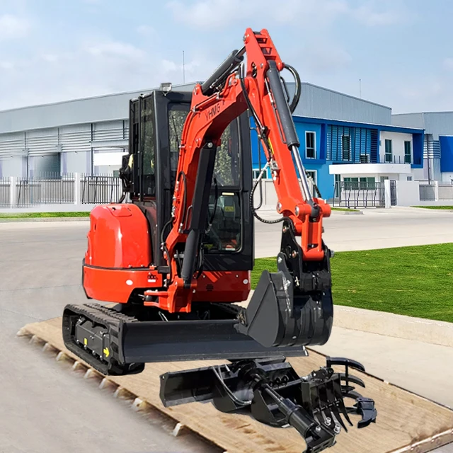 Mini Excavator 2 ton 3.5 Ton EPA Euro 5 Kubota Engine Crawler Digger Farm Chinese Mini Excavator Machine