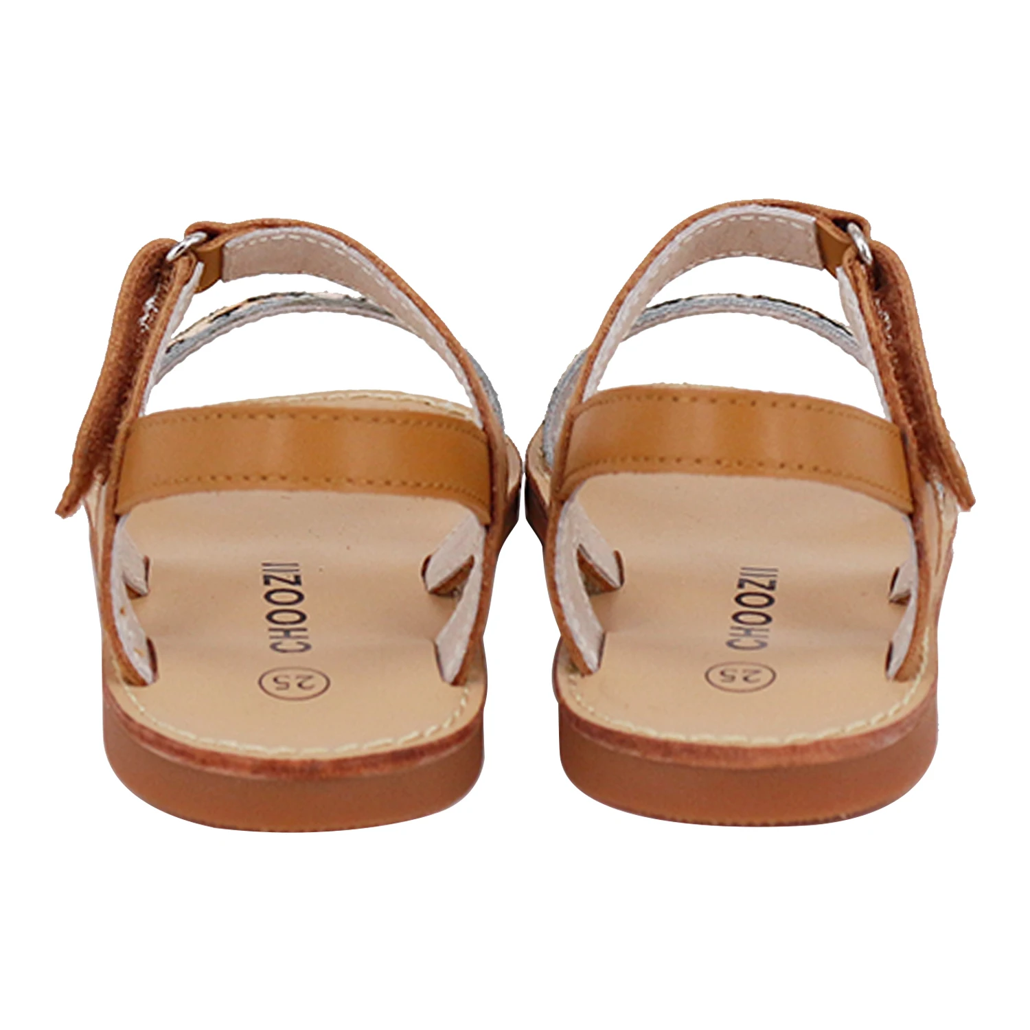 
2020 Choozii Guangzhou Factory Flat Sandals Kids Shoes Girls Fashion Style Leopard Print 