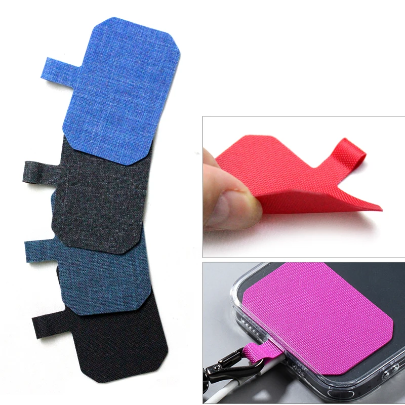 Universal Colorful Custom Color Smartphone Cellphone for Phone Strap Rope 13 14 Nylon TPU Mobile Cell Phone Case Lanyard Patch