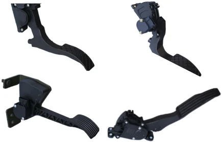 electric vehicle speed throttle accelerator pedal AC motor driving system