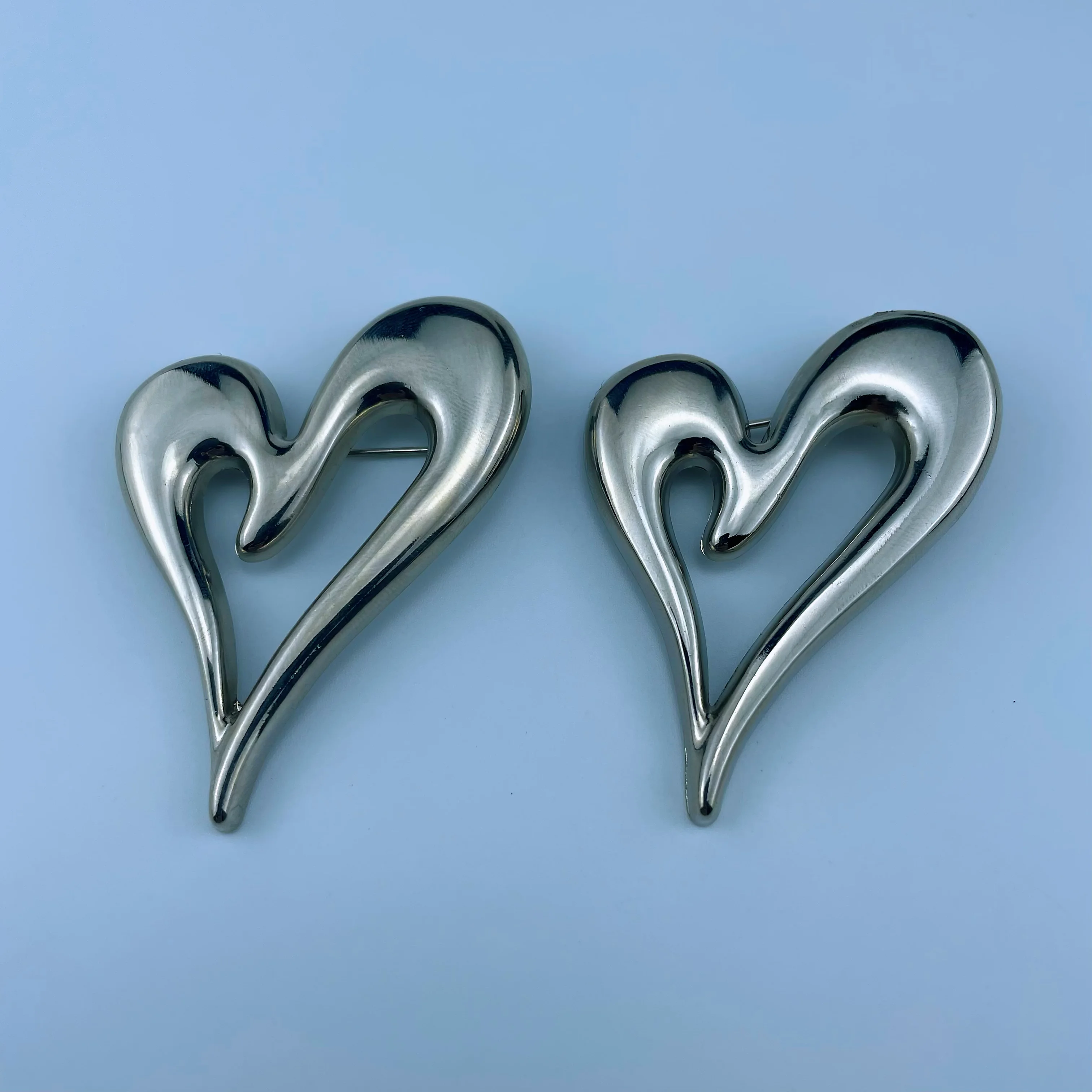 Metal Brass Lapel Pin Brooch Sewing Accessories for Clothing Dressmaker Pins Skull Design Collar Stays Rhinestone Buttons