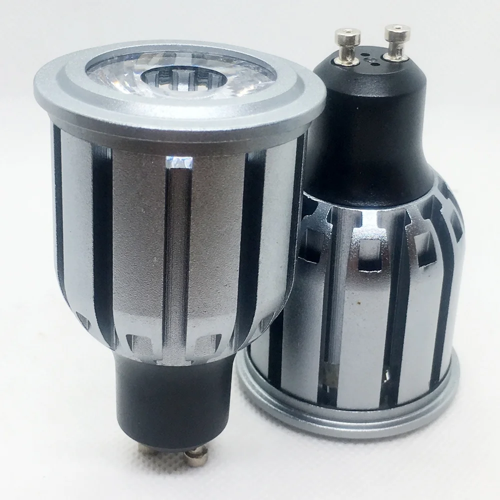  AC85-265V E27 GU10 12V MR16 7W небольшой светодиодный прожектор лампы Светодиодный с Bridgelux чип-диод
