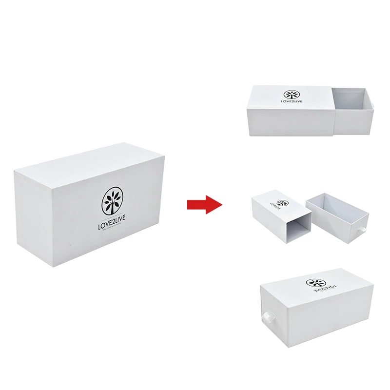 Custom drawer gift Boxes packaging and Customization siz colour logo for Consumer Electronics Smart Electronics