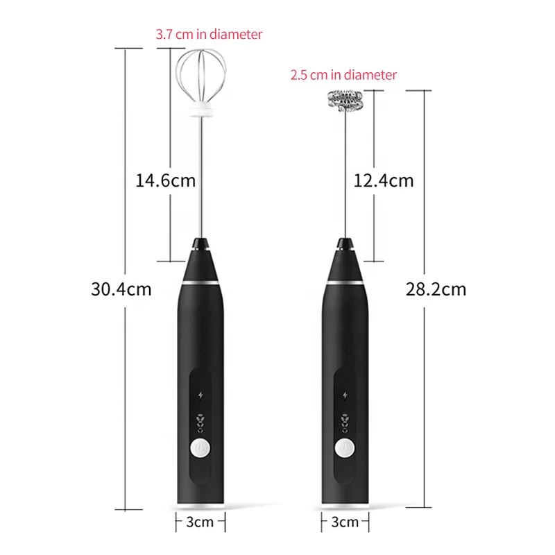 OEM 3 Speed Stainless Steel Easy Wire Hand Held Mixer Mini Electric Whisk Ware Automatic Egg Beater
