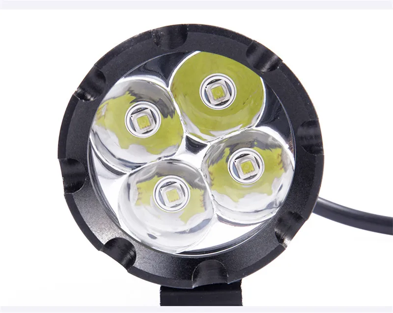 Black housing l4b waterproof 40w led headlight for motorcycle