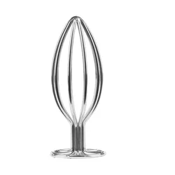 Stainless Steel Anal Sex Toy Anal Expanding Hollow Butt Plug