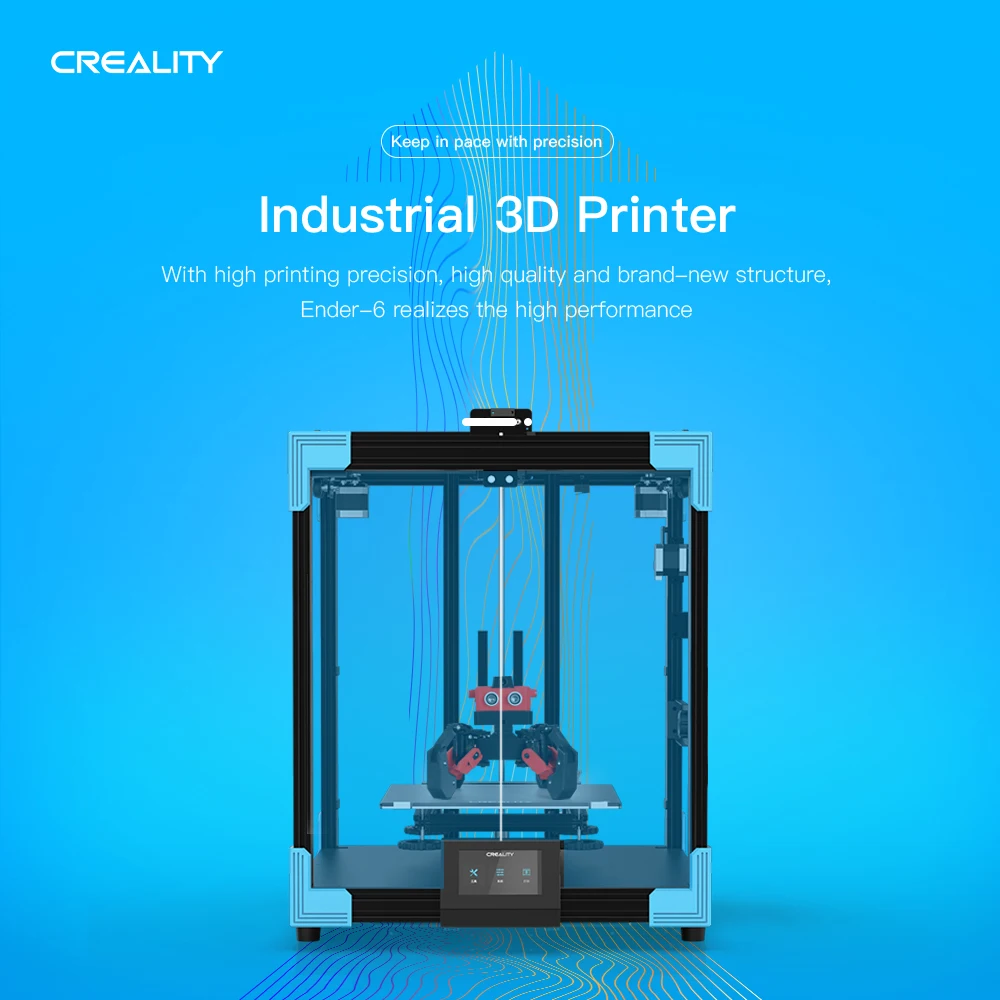  Creality Ender-6 персональный дизайн ногтей Impresoras 3d принтер для Abs PLA