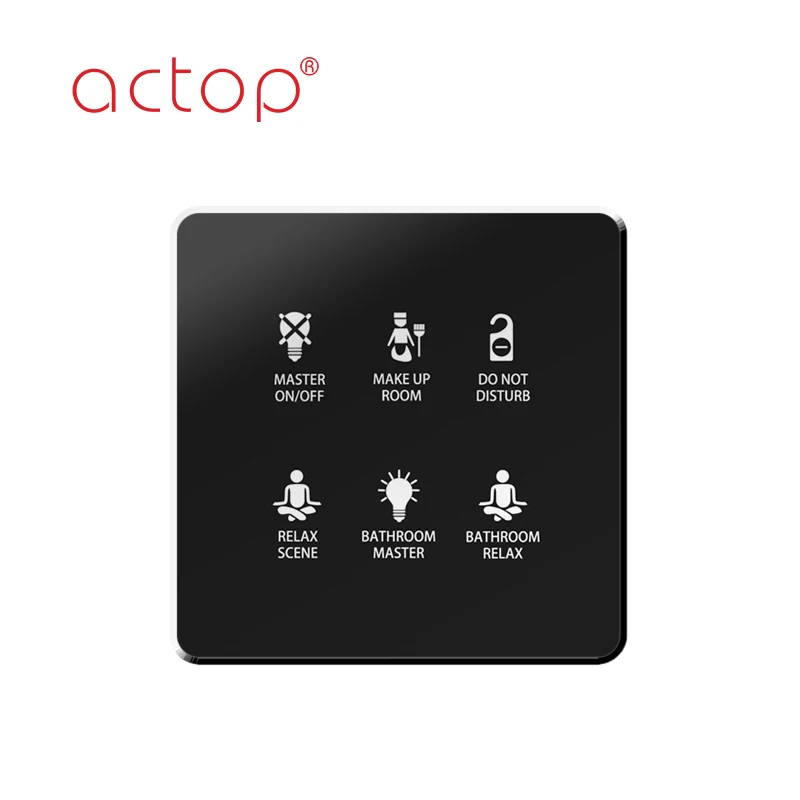  ACTOP новинка 2019 года Современное украшение для дома настенный сенсорный выключатель умного Zigbee