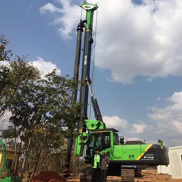 KR125C Drilling Rig with Caterpillar Chassis for Hot Sale
