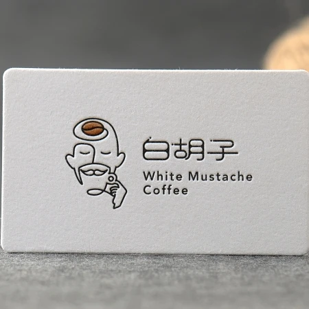 New design Custom 3d emboss Logo Printing Business Cards Design Thank You Card for Small Business Printer