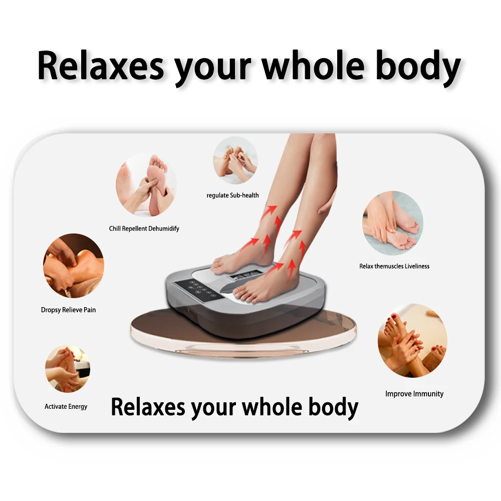Terahertz Pemf Therapy Foot Massager Biological Energy Meter Magneti Thz Tera Foot Therapy Terahertz Warmer Terahertz Device