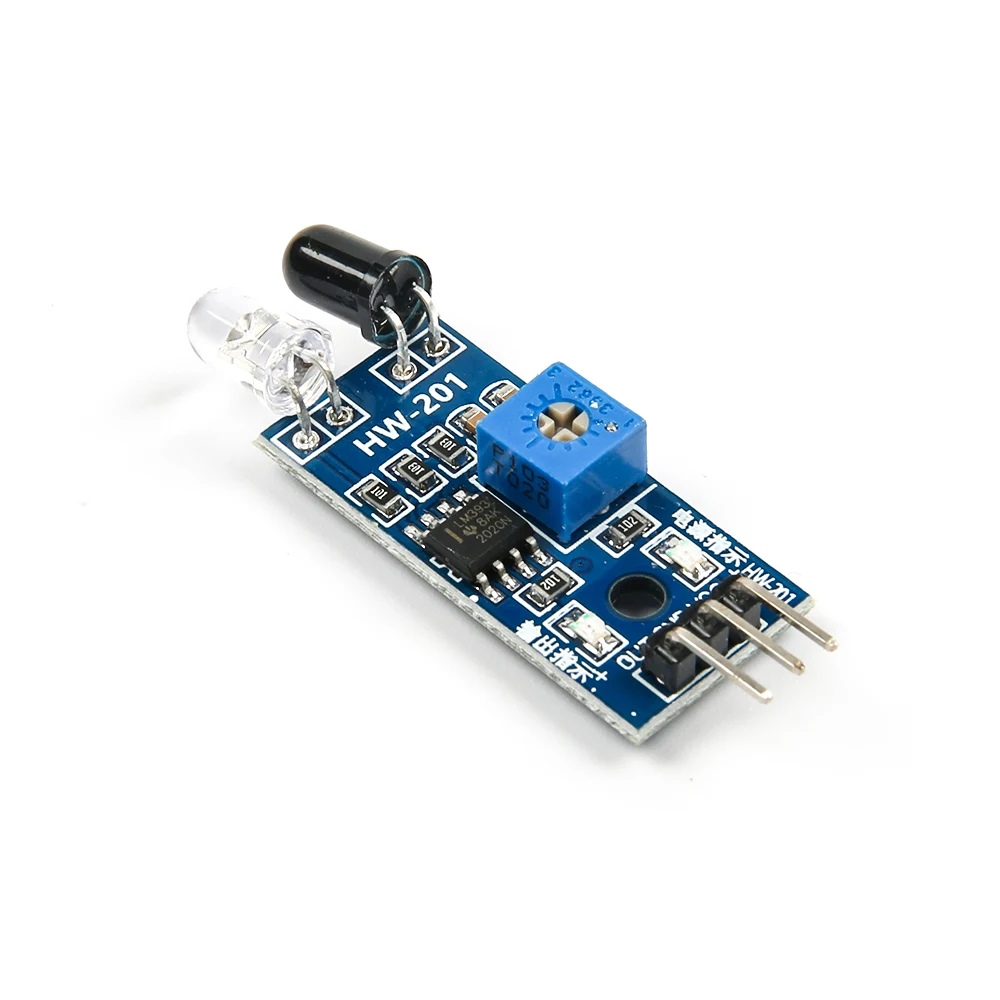 Smart Car Obstacle Avoidance Sensor Module Infrared To Tube Module Photoelectric Reflection Sensor Tracking