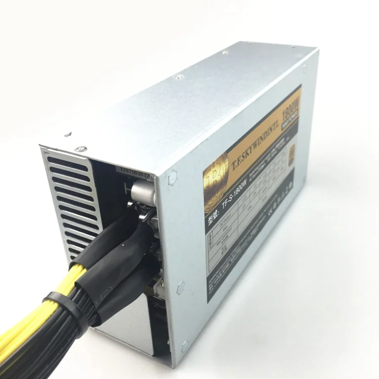 Блок питания для майнинга биткоинов antminer APW3 ++ PSU 1600 Вт 1800 S9 Z9 Z11 Z15 A10 блок