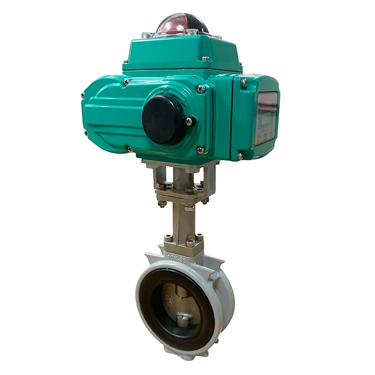 Manufacture DN50 actuator AC24V AC110V AC220V  DC12V DC24V 1 inch 1.5 inch 2 inch valve electric actuator