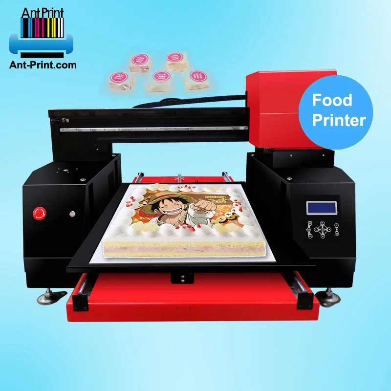 Custom birthday photo cake printer images for cakes marshmallow inkjet cup cake printer with edible ink