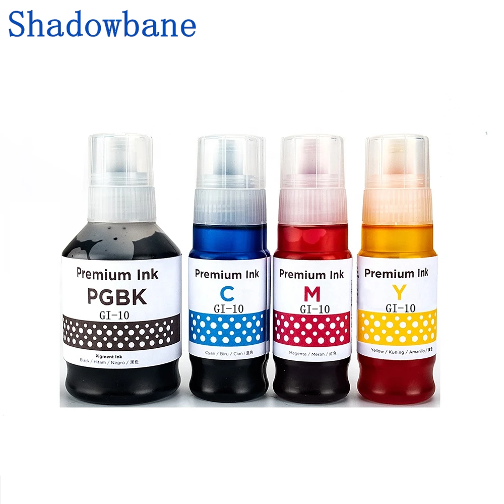 Factory GI-10 GI10 GI 10 Compatible Water Based Refill Ink for canon printer pixma GM2010 GM4010 G5010 G6010 Printer