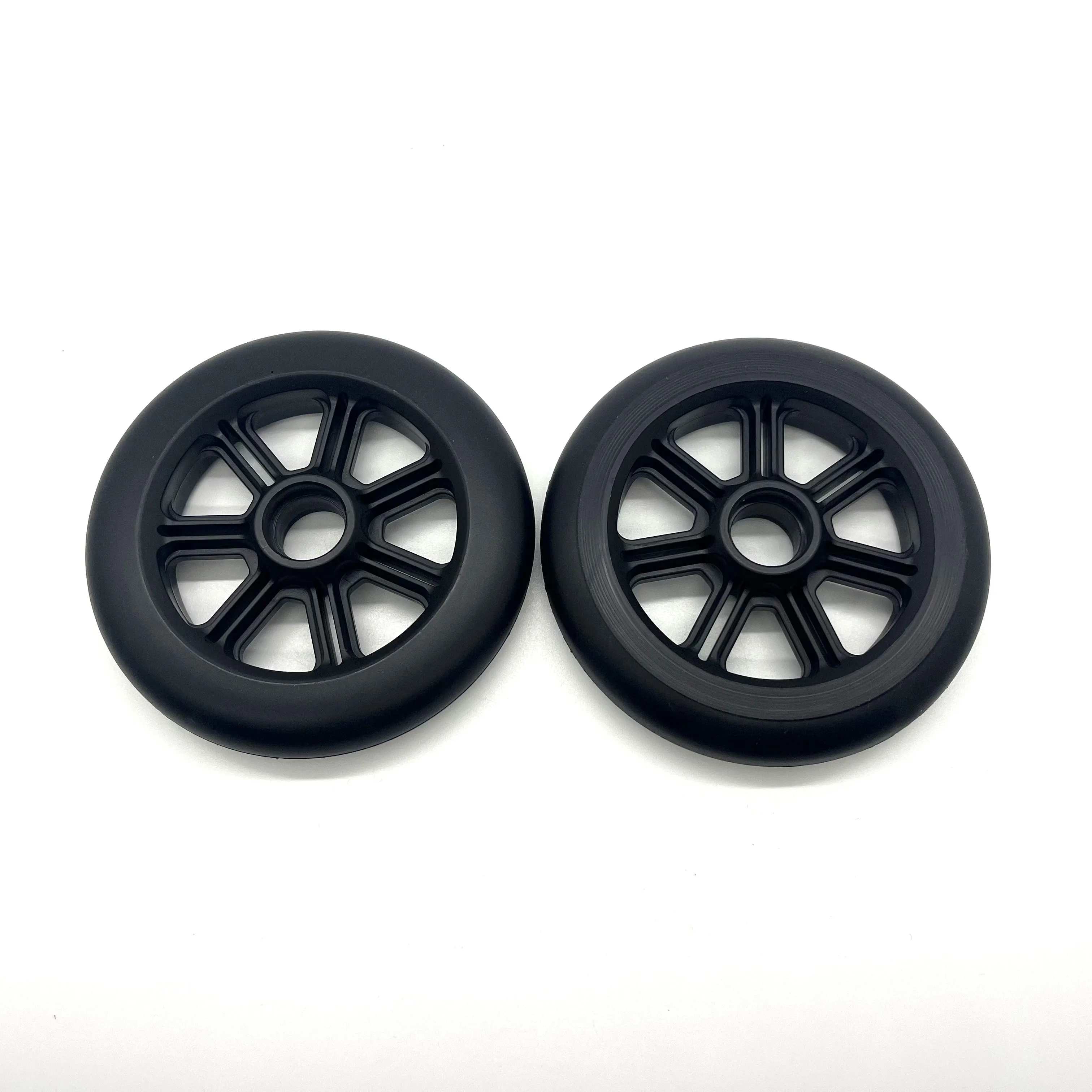 Factory sale high quality kick or adult scooter wheels 5inch scooter big wheels 125mm scooter skateboard luggage wheels