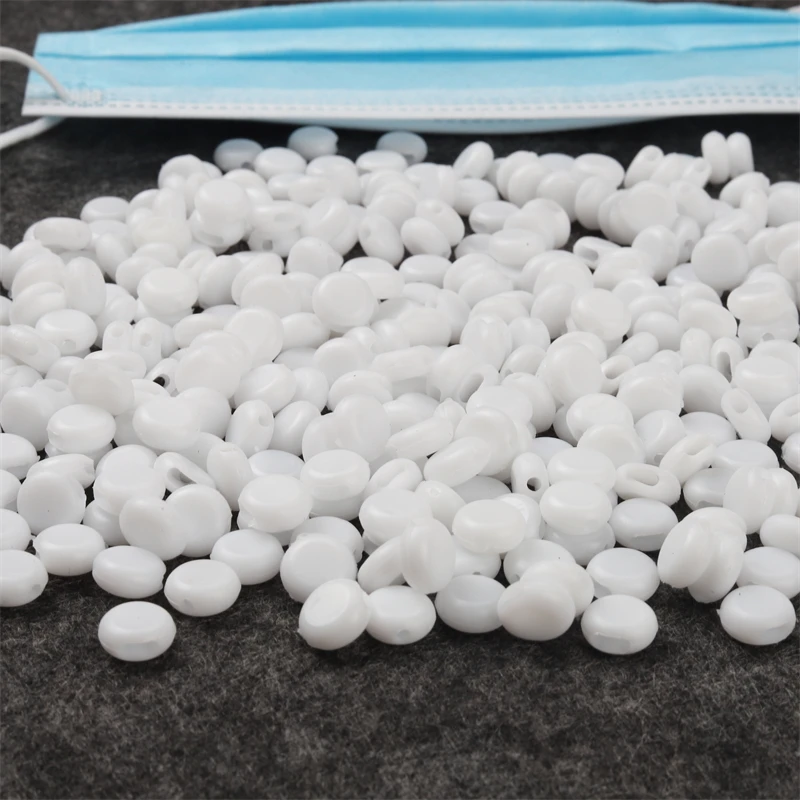 
 In Stock Silicone Adjustable Buckle Cord Stopper Masked Hook Adjustable Buckle Loop Ear Buckle Cord Lock  