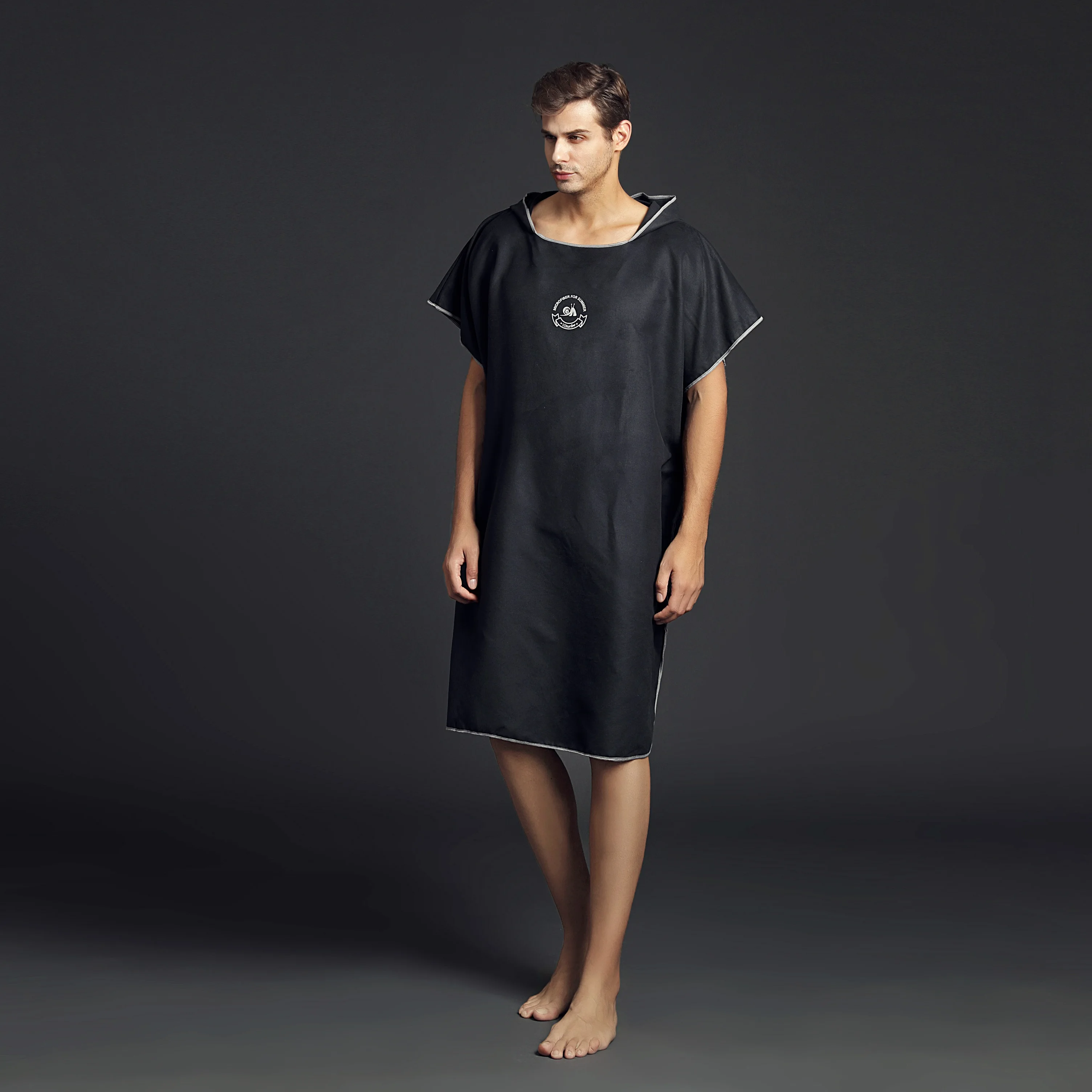 
BSCI suzhou industry supplier thin microfiber surf poncho wih hooded 2018 new popular China wholesale 