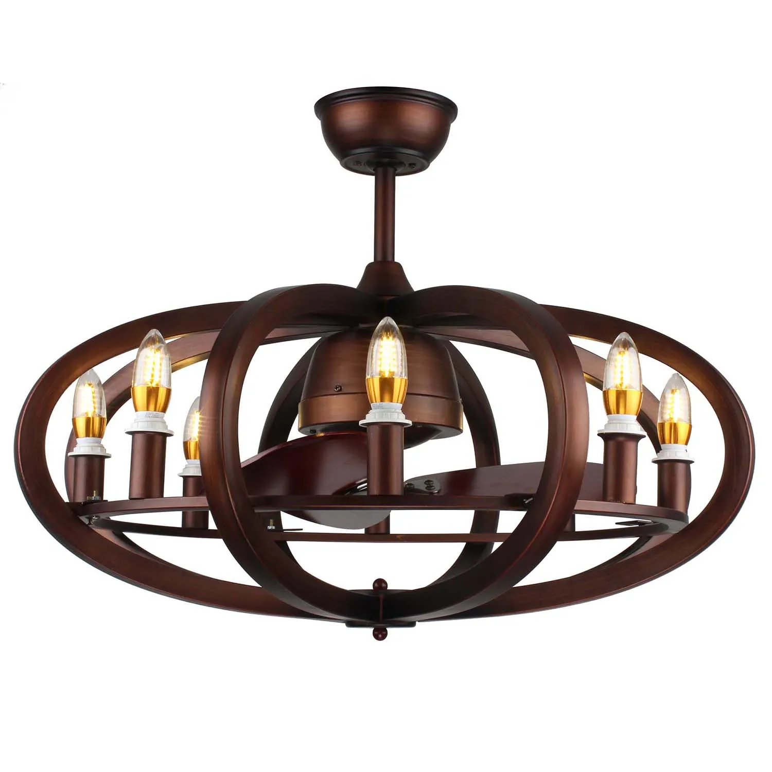 
High Quality Nordic Decorative Lighting 28 Inch Indoor Ceiling Fan Light 