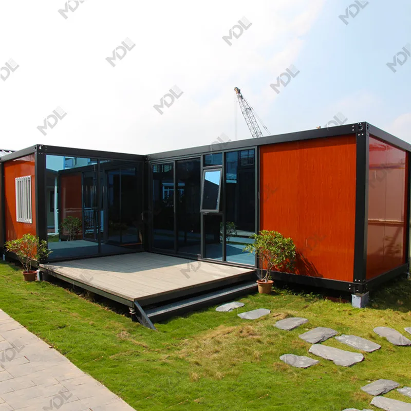 Prefabricated Detachable Comfortable Container House Energy Saving Flat Pack Living Modular Homes
