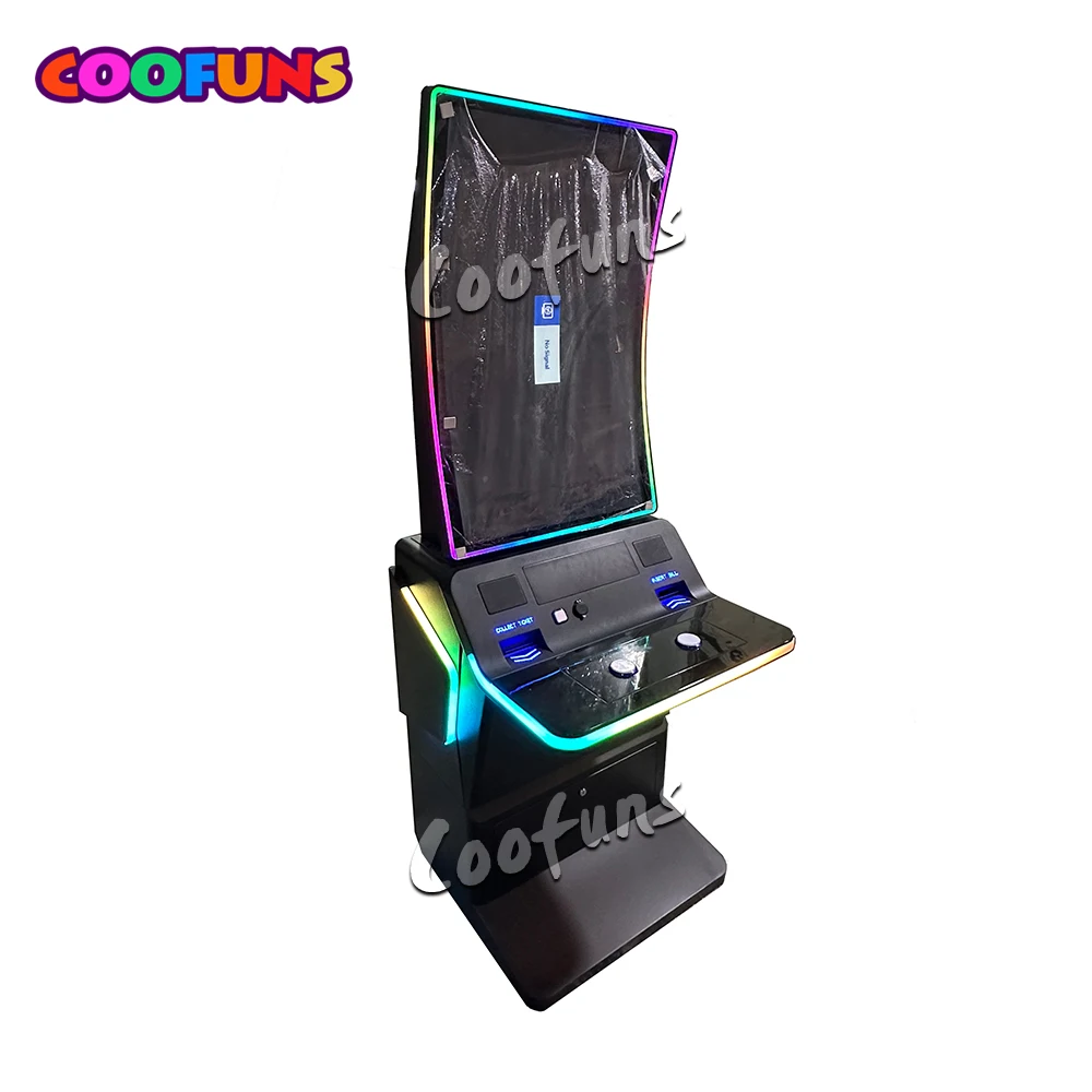 43inch Capacitive LED Curved Touch Monitor Fire Link Game Machine Cabinet