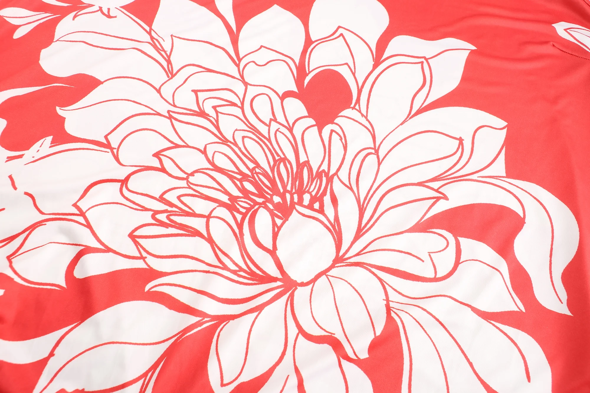 ladies all over printing plus size dress factory Oem Service  Dress long dress