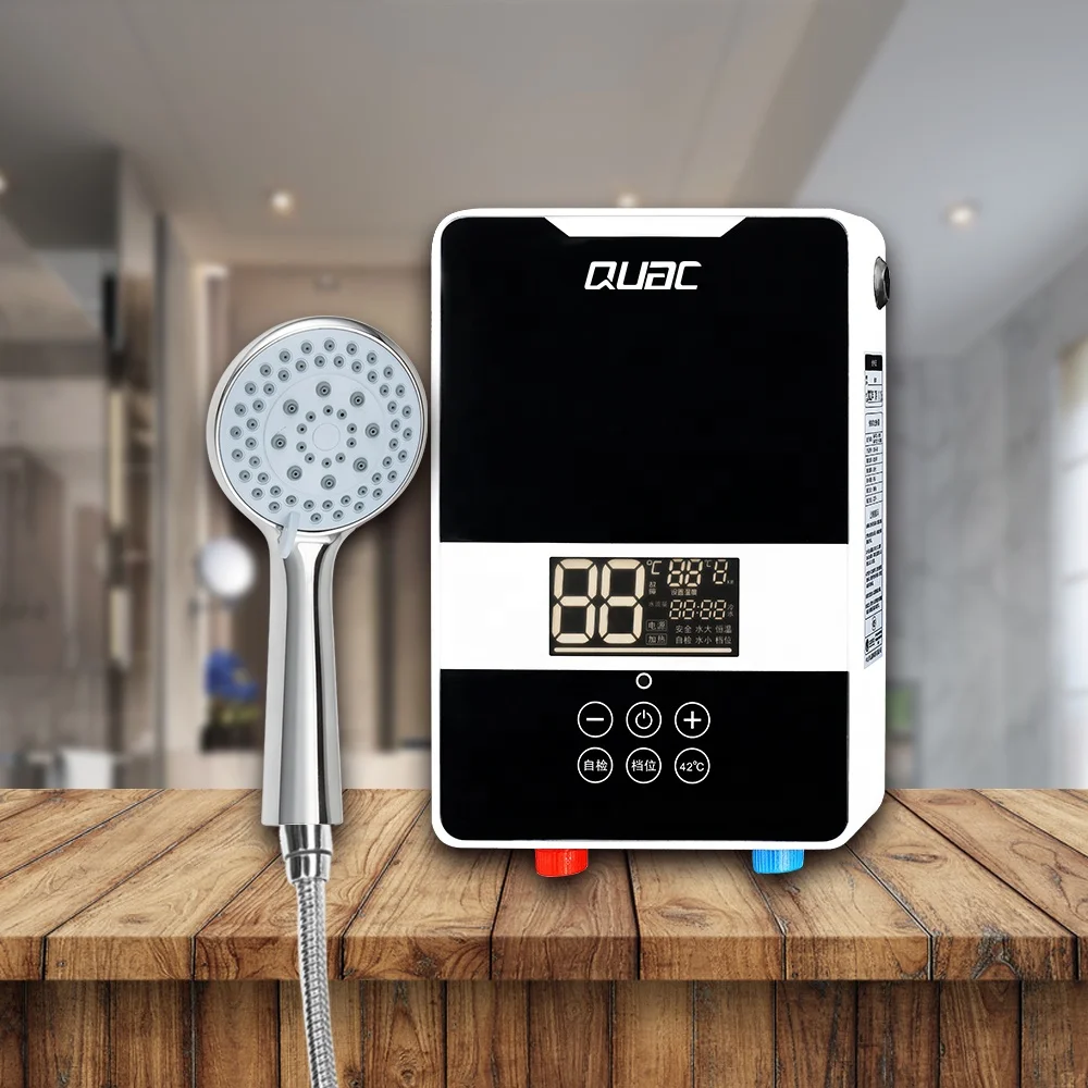 5500/6500/7500 Watts Smart Wall Mounted Bath Water Heater Instant Electric Water Heater For Kitchen/Shower